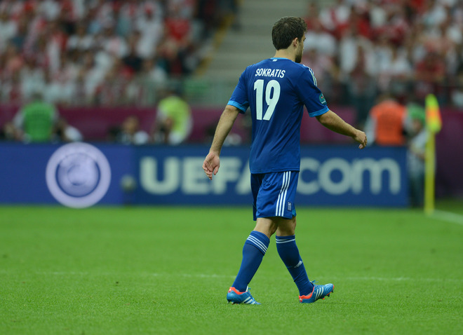 Greek defender Sokratis Papastathopoulos